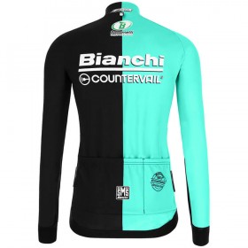 Maillot Cyclisme 2020 Bianchi Countervail Manches Longues N001